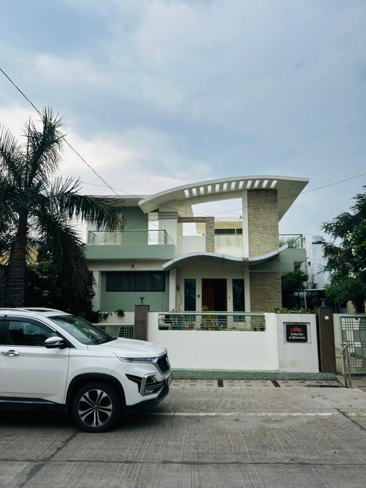 Private & Elegant 3Bhk Villa, Hillside Hideaway, 10 Mins From Mh Bus Stand Aurangabad  Eksteriør bilde